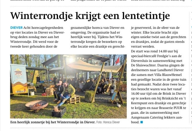 Gezamenlijke horeca Diever en Dieversluis